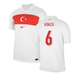 Maglia Calcio Turchia Kokcu #6 Europei 2024 Prima Uomo