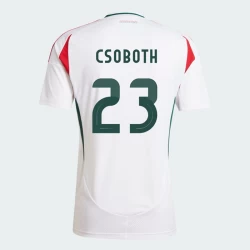 Maglia Calcio Ungheria Kevin Csoboth #23 Europei 2024 Trasferta Uomo