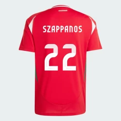 Maglia Calcio Ungheria Peter Szappanos #17 Europei 2024 Prima Uomo