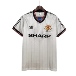 Maglia Manchester United Retro 1982-84 Trasferta Uomo