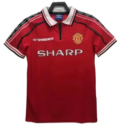 Maglia Manchester United Retro 1998-99 Prima Uomo