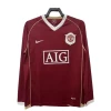 Maglia Manchester United Retro 2006-07 Prima Uomo Manica Lunga