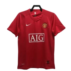 Maglia Manchester United Retro 2007-08 Prima Uomo