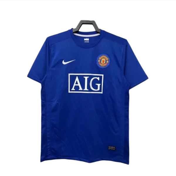 Maglia Manchester United Retro 2007-08 Trasferta Uomo