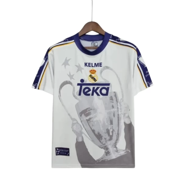 Maglia Real Madrid Champions League Finale Retro 1997-98 Prima Uomo