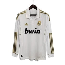 Maglia Real Madrid Retro 2011-12 Prima Uomo Manica Lunga