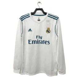 Maglia Real Madrid Retro 2017-18 Prima Uomo Manica Lunga