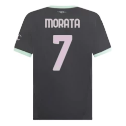 Maglie Calcio AC Milan Alvaro Morata #7 2024-25 Terza Uomo