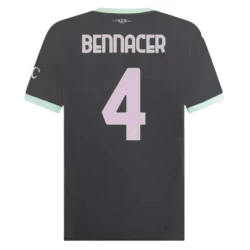 Maglie Calcio AC Milan Bennacer #4 2024-25 Terza Uomo