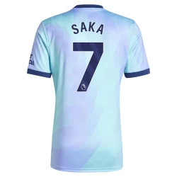 Maglie Calcio Arsenal FC Bukayo Saka #7 2024-25 Terza Uomo