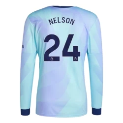 Maglie Calcio Arsenal FC Nelson #24 2024-25 Terza Uomo Manica Lunga