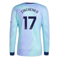 Maglie Calcio Arsenal FC Zinchenko #17 2024-25 Terza Uomo Manica Lunga