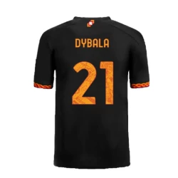 Maglie Calcio AS Roma Paulo Dybala #21 2023-24 Terza Uomo