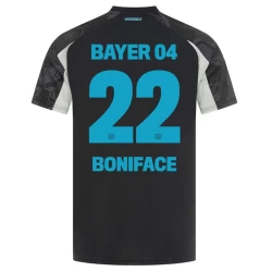 Maglie Calcio Bayer 04 Leverkusen Boniface #22 2024-25 Terza Uomo