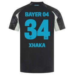 Maglie Calcio Bayer 04 Leverkusen Granit Xhaka #34 2024-25 Terza Uomo