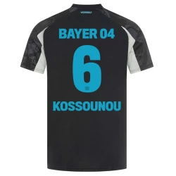 Maglie Calcio Bayer 04 Leverkusen Kossounou #6 2024-25 Terza Uomo