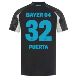 Maglie Calcio Bayer 04 Leverkusen Puerta #32 2024-25 Terza Uomo