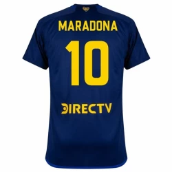 Maglie Calcio Boca Juniors Diego Maradona #10 2024-25 Terza Uomo