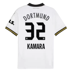 Maglie Calcio BVB Borussia Dortmund Kamara #32 2024-25 Terza Uomo