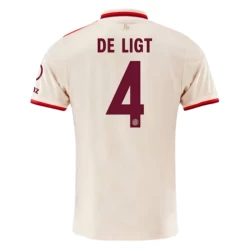 Maglie Calcio FC Bayern München De Ligt #4 2024-25 Terza Uomo