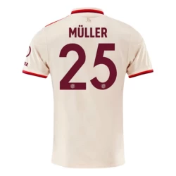 Maglie Calcio FC Bayern München Muller #25 2024-25 Terza Uomo