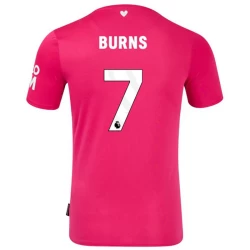 Maglie Calcio Ipswich Town Burns 7 Pink 2024-25 Terza Uomo