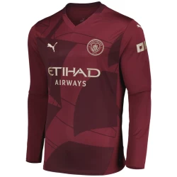 Maglie Calcio Manchester City 2024-25 Terza Uomo Manica Lunga