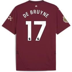 Maglie Calcio Manchester City Kevin De Bruyne #17 2024-25 Terza Uomo