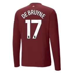 Maglie Calcio Manchester City Kevin De Bruyne #17 2024-25 Terza Uomo Manica Lunga