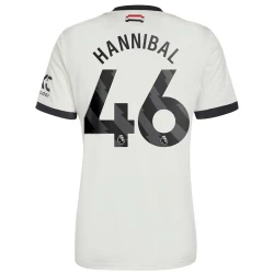 Maglie Calcio Manchester United Hannibal #46 2024-25 Terza Uomo