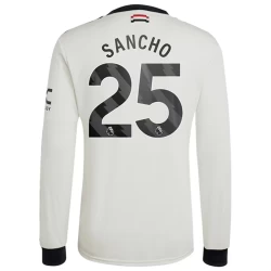 Maglie Calcio Manchester United Jadon Sancho #25 2024-25 Terza Uomo Manica Lunga