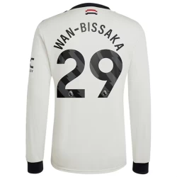 Maglie Calcio Manchester United Wan-Bissaka #29 2024-25 Terza Uomo Manica Lunga