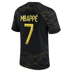 Maglie Calcio Paris Saint-Germain PSG Kylian Mbappé #7 2023-24 Fourth Uomo