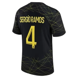 Maglie Calcio Paris Saint-Germain PSG Sergio Ramos #4 2023-24 Fourth Uomo