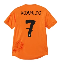 Maglie Calcio Real Madrid Cristiano Ronaldo #7 2023-24 x Y3 Orange Fourth Uomo