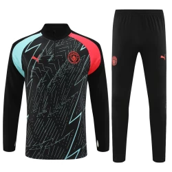 Manchester City Set Felpe da Allenamento 2024-25 23324 Nero Camo